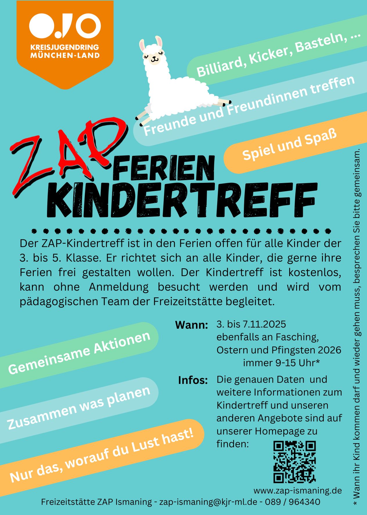 Kindertreff - Jahresübersicht 2025 - Ohne QR (1)